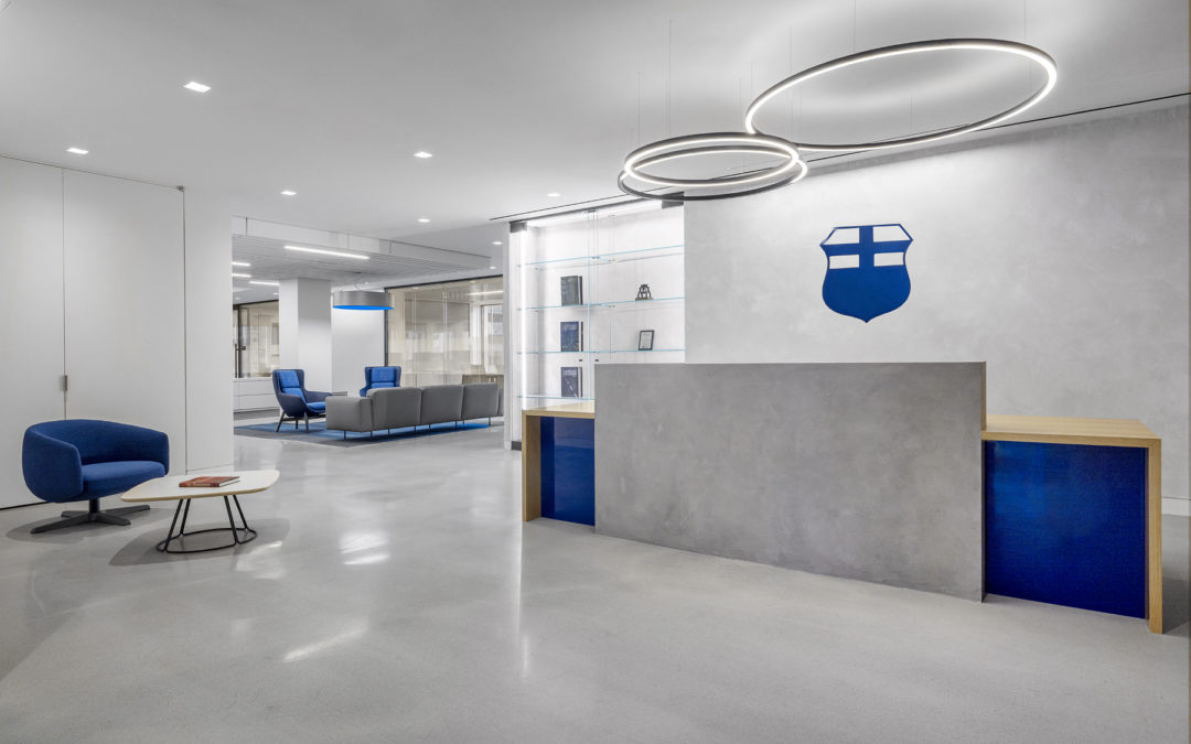 Interior Design Firm, MADGI and Benchmark Builders complete 14,000 SF at Vornado’s LEED Gold 280 Park Avenue