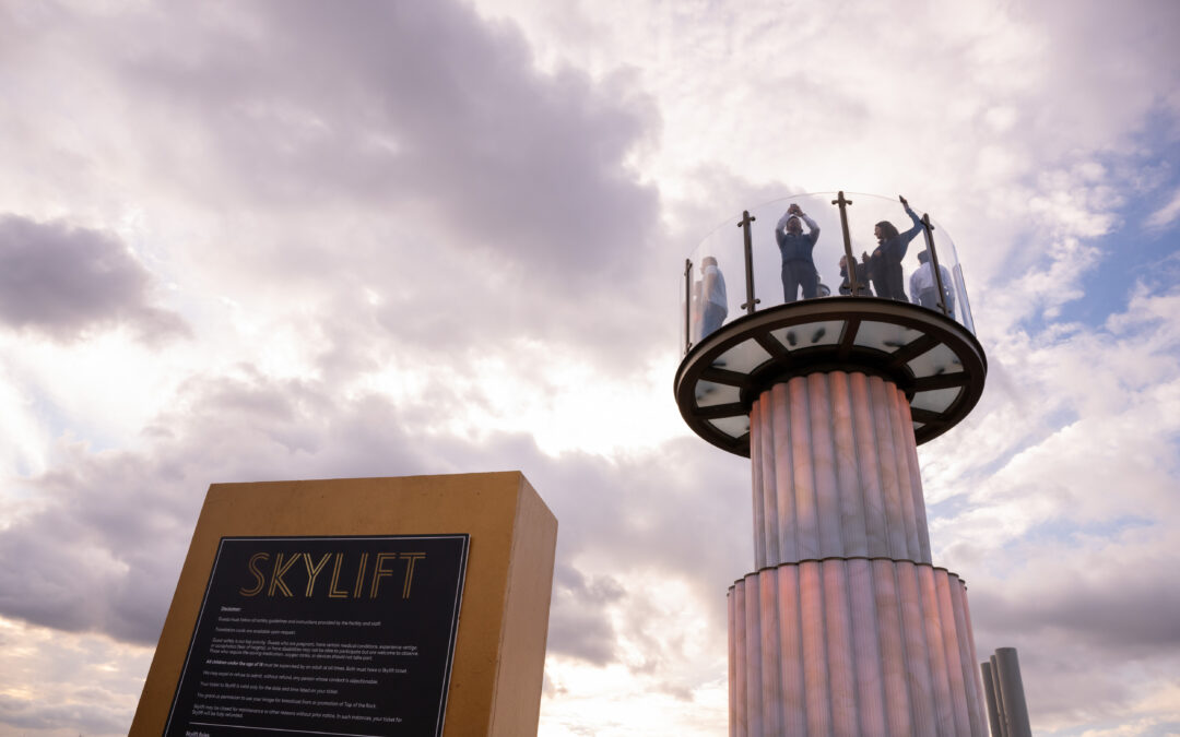 Skylift at Top of The Rock Opens At 30 Rockefeller Center in Midtown Manhattan