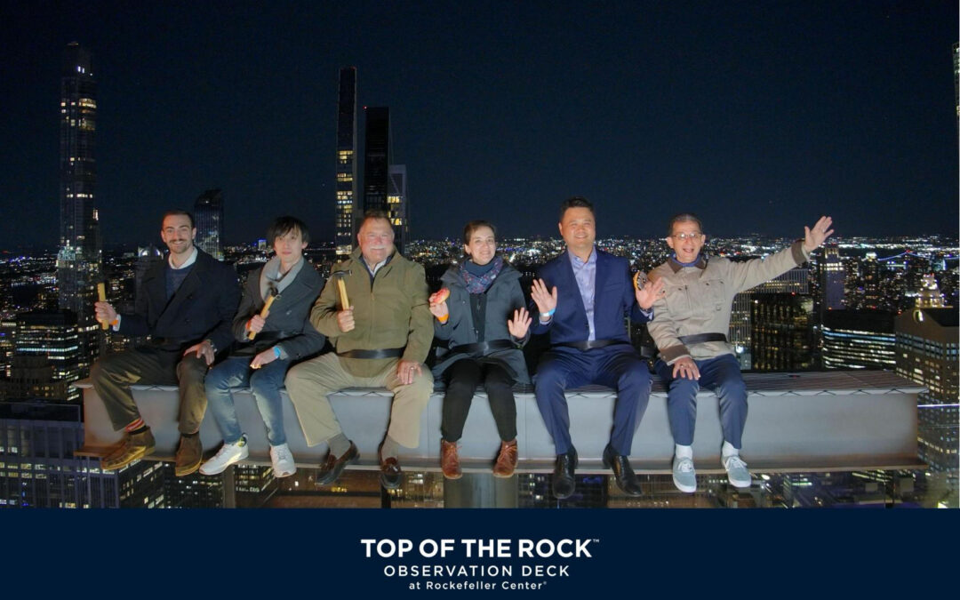 MADGI Team Celebrates Completion of Top of the Rock Revitalization